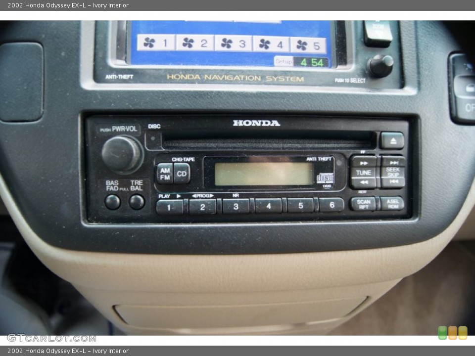 Ivory Interior Audio System for the 2002 Honda Odyssey EX-L #54227457