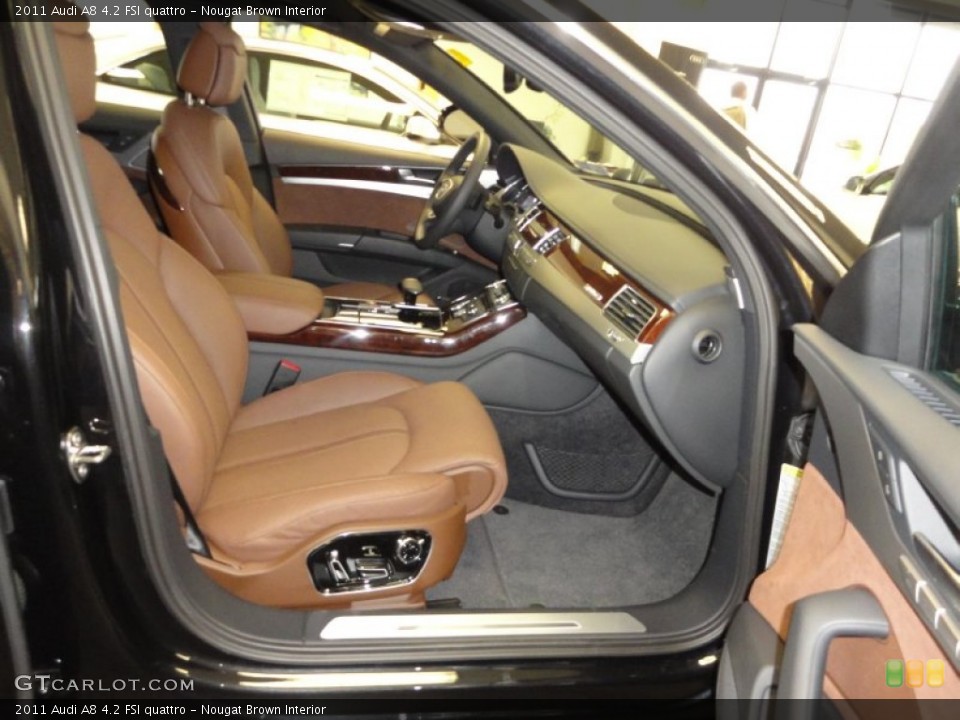 Nougat Brown Interior Photo for the 2011 Audi A8 4.2 FSI quattro #54227649