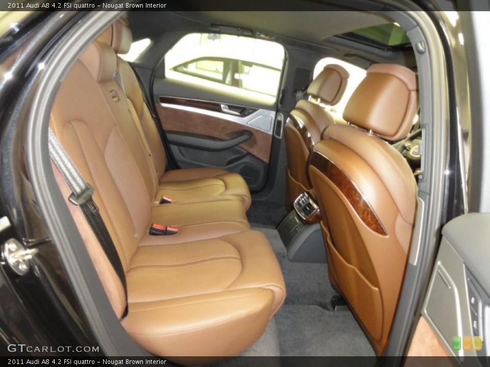Nougat Brown Interior Photo for the 2011 Audi A8 4.2 FSI quattro #54227655