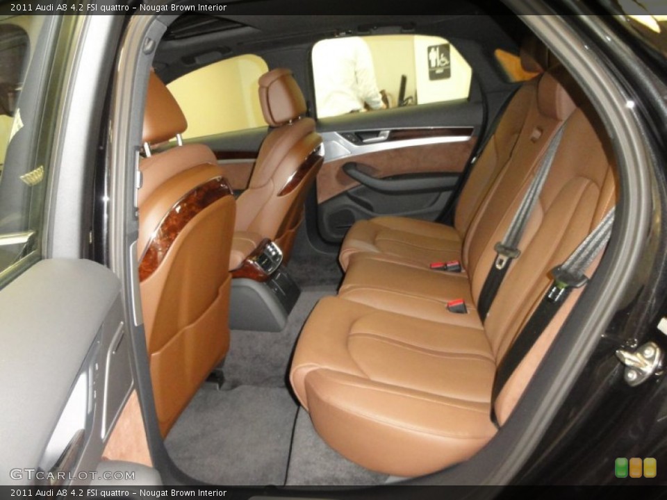 Nougat Brown Interior Photo for the 2011 Audi A8 4.2 FSI quattro #54227661