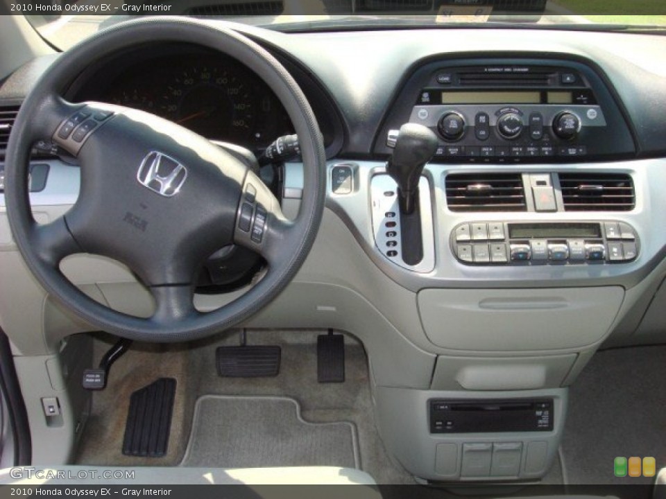 Gray Interior Dashboard for the 2010 Honda Odyssey EX #54228501