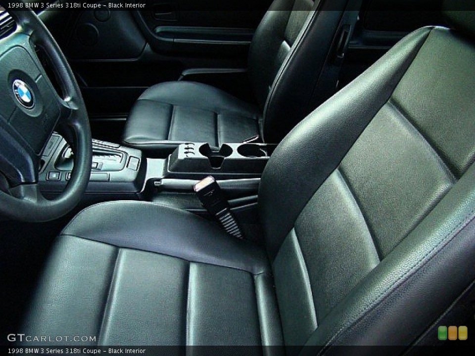 Black Interior Photo for the 1998 BMW 3 Series 318ti Coupe #54231703