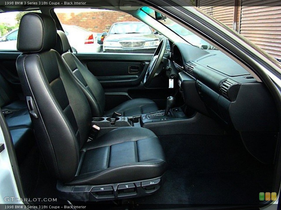Black Interior Photo for the 1998 BMW 3 Series 318ti Coupe #54231813