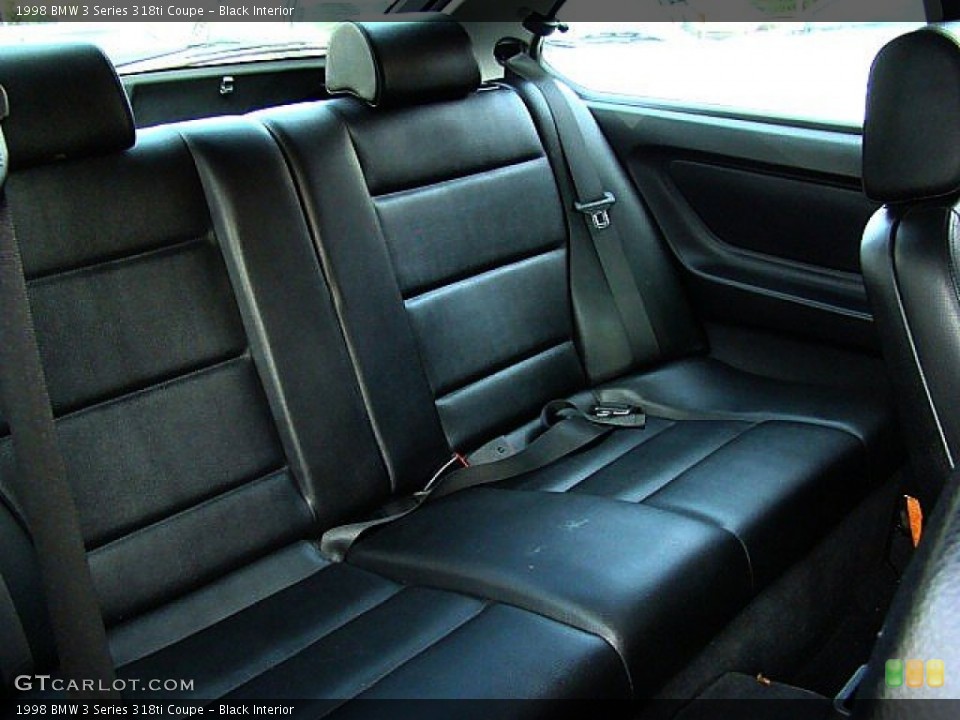 Black Interior Photo for the 1998 BMW 3 Series 318ti Coupe #54231849