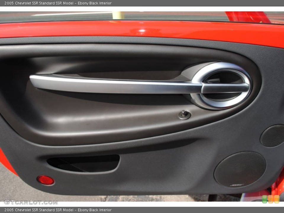 Ebony Black Interior Door Panel for the 2005 Chevrolet SSR  #54232491