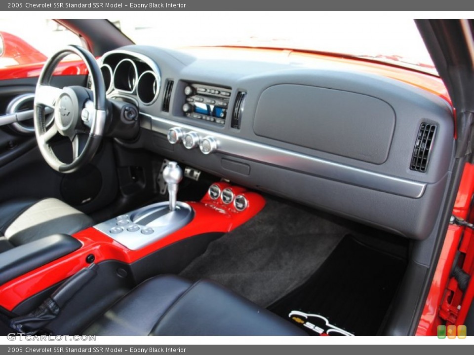 Ebony Black Interior Dashboard for the 2005 Chevrolet SSR  #54232536