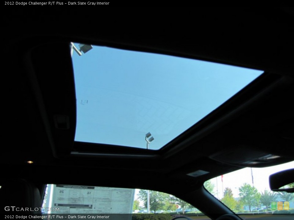 Dark Slate Gray Interior Sunroof for the 2012 Dodge Challenger R/T Plus #54234711