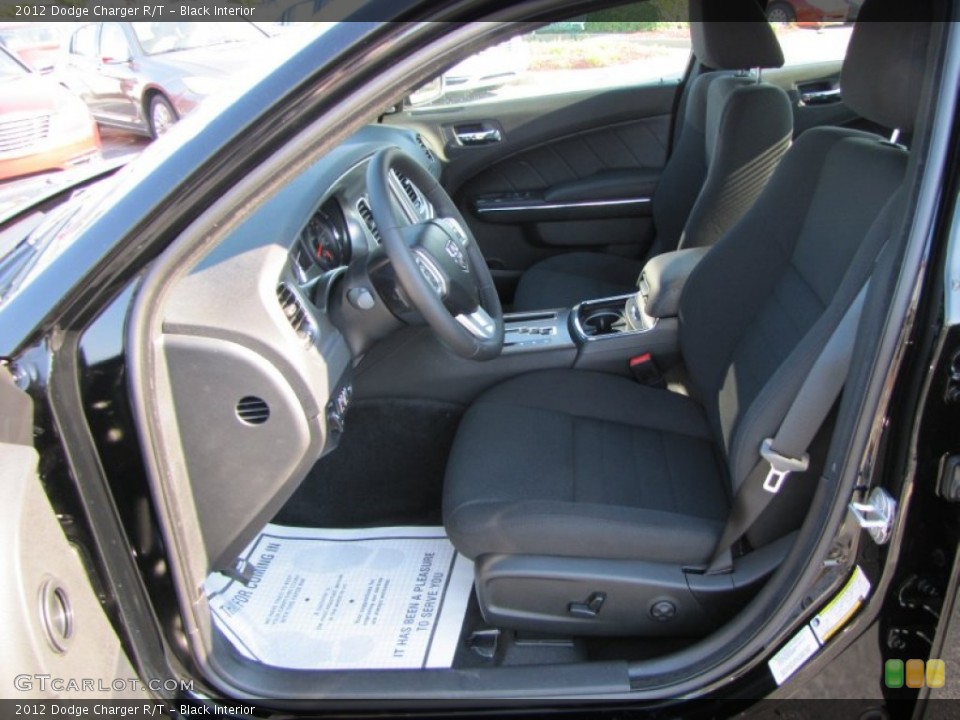 Black Interior Photo for the 2012 Dodge Charger R/T #54234903