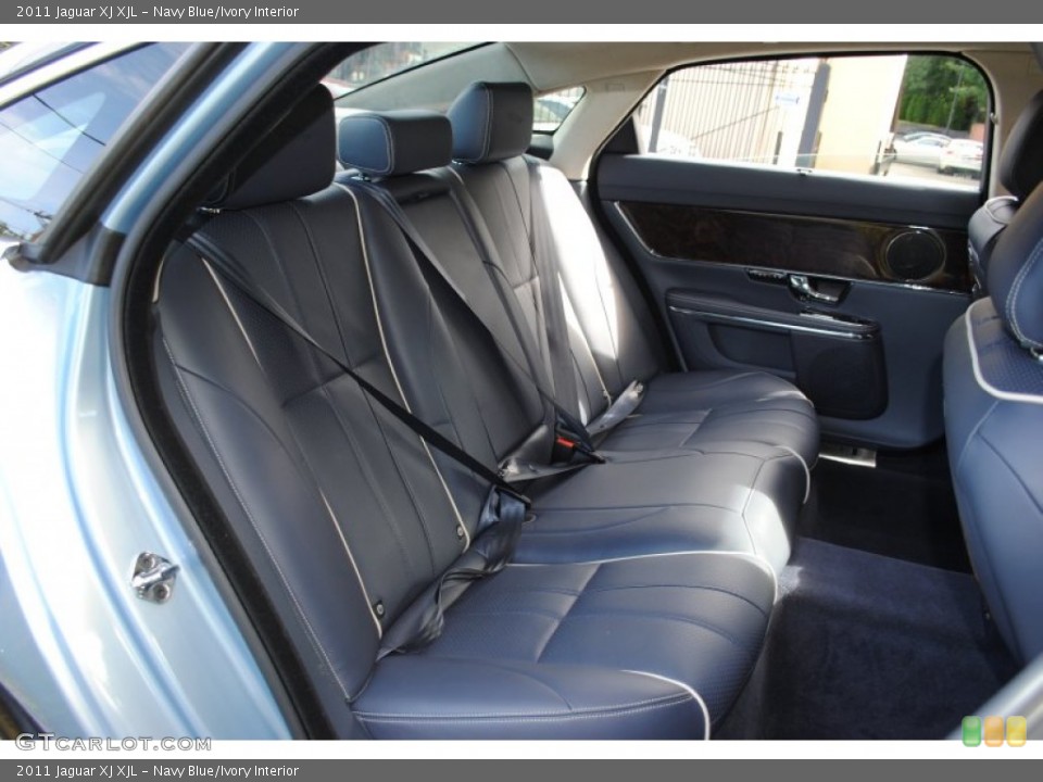 Navy Blue/Ivory Interior Photo for the 2011 Jaguar XJ XJL #54234906
