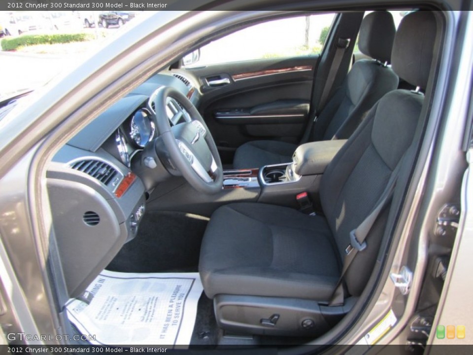 Black Interior Photo for the 2012 Chrysler 300  #54235011