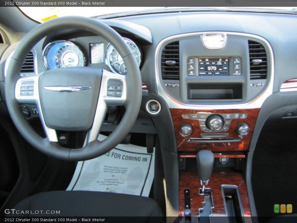 Black Interior Dashboard for the 2012 Chrysler 300  #54235038