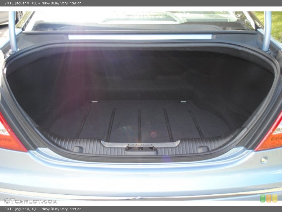 Navy Blue/Ivory Interior Trunk for the 2011 Jaguar XJ XJL #54235083