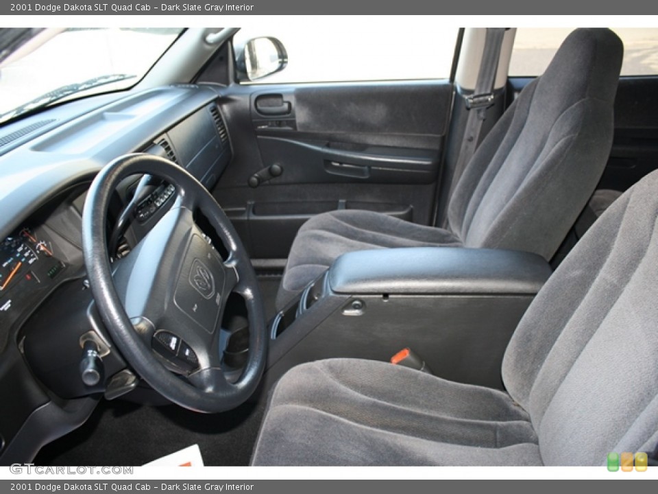 Dark Slate Gray Interior Photo for the 2001 Dodge Dakota SLT Quad Cab #54235155