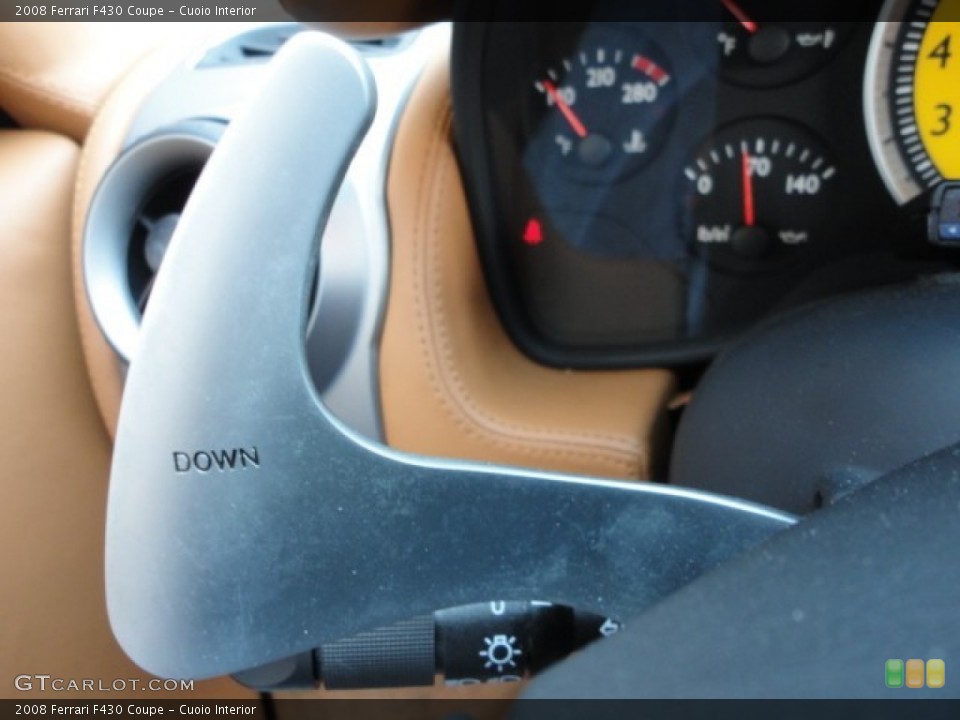 Cuoio Interior Controls for the 2008 Ferrari F430 Coupe #54239100