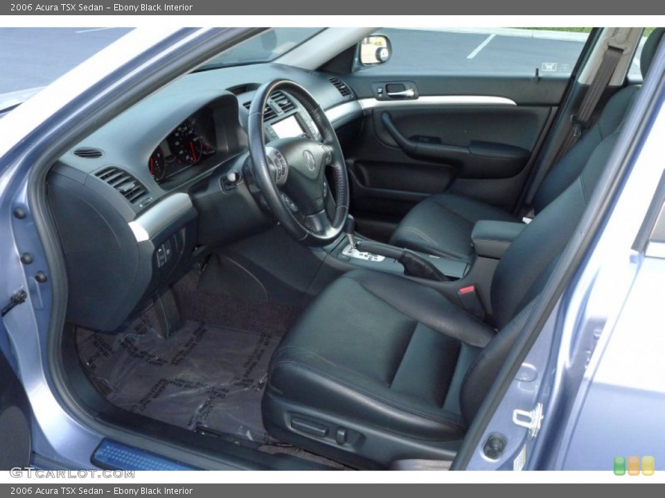 Ebony Black Interior Photo for the 2006 Acura TSX Sedan #54239550