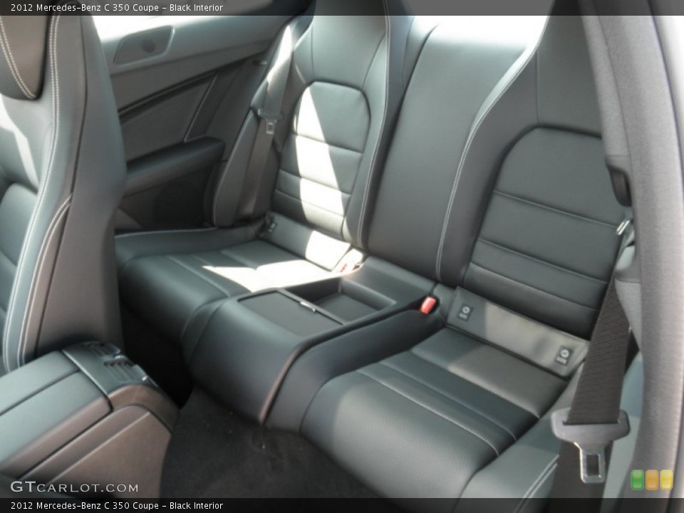 Black Interior Photo for the 2012 Mercedes-Benz C 350 Coupe #54240937