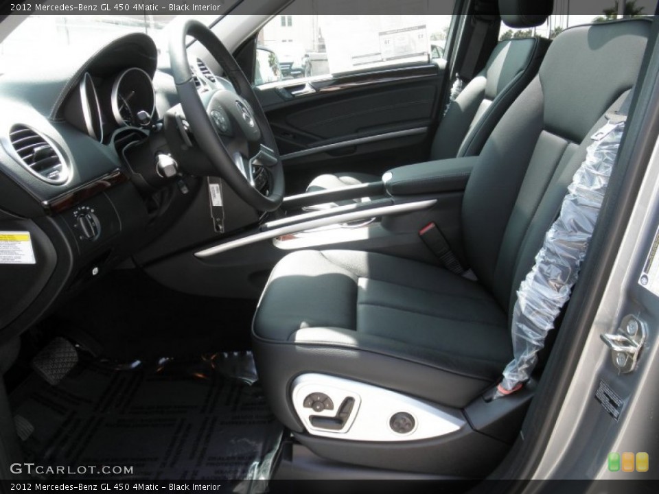 Black Interior Photo for the 2012 Mercedes-Benz GL 450 4Matic #54241227