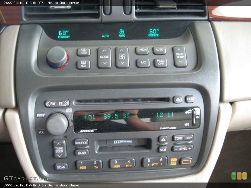 Neutral Shale Interior Audio System for the 2000 Cadillac DeVille DTS #54242618