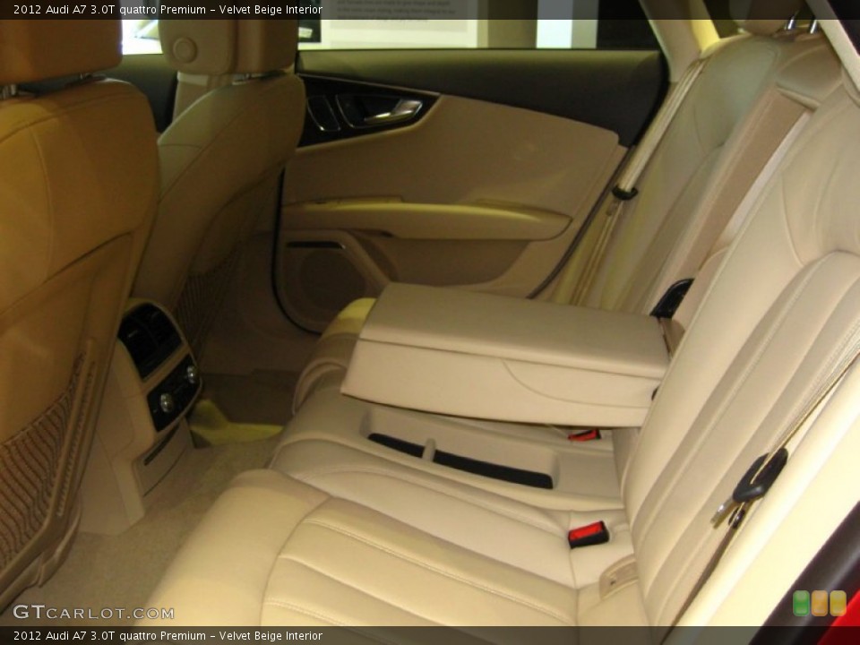 Velvet Beige Interior Photo for the 2012 Audi A7 3.0T quattro Premium #54243620