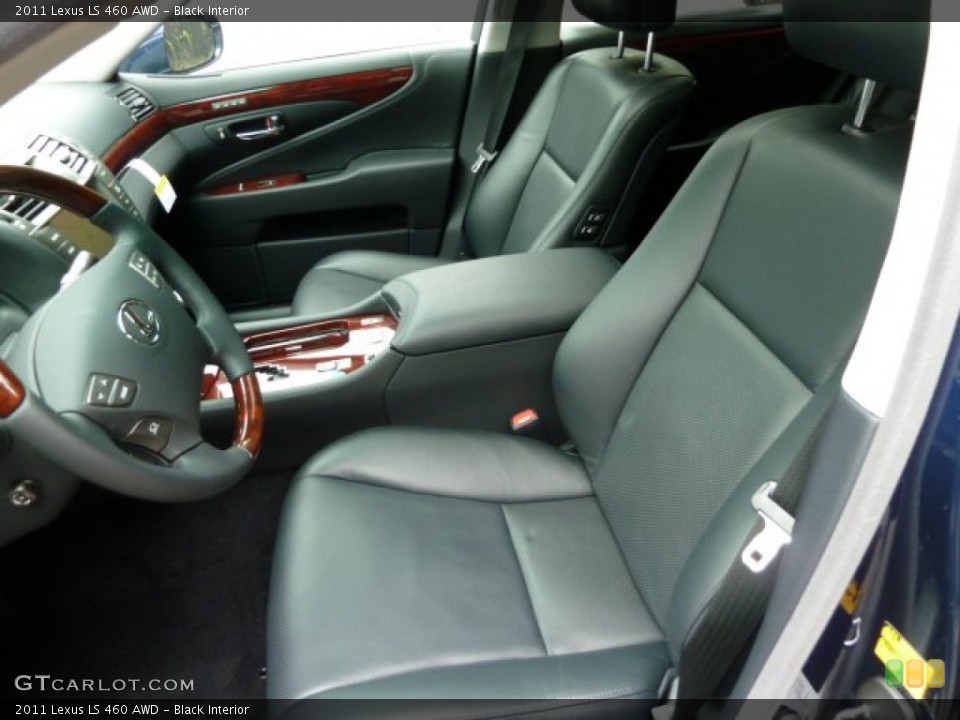 Black Interior Photo for the 2011 Lexus LS 460 AWD #54244571