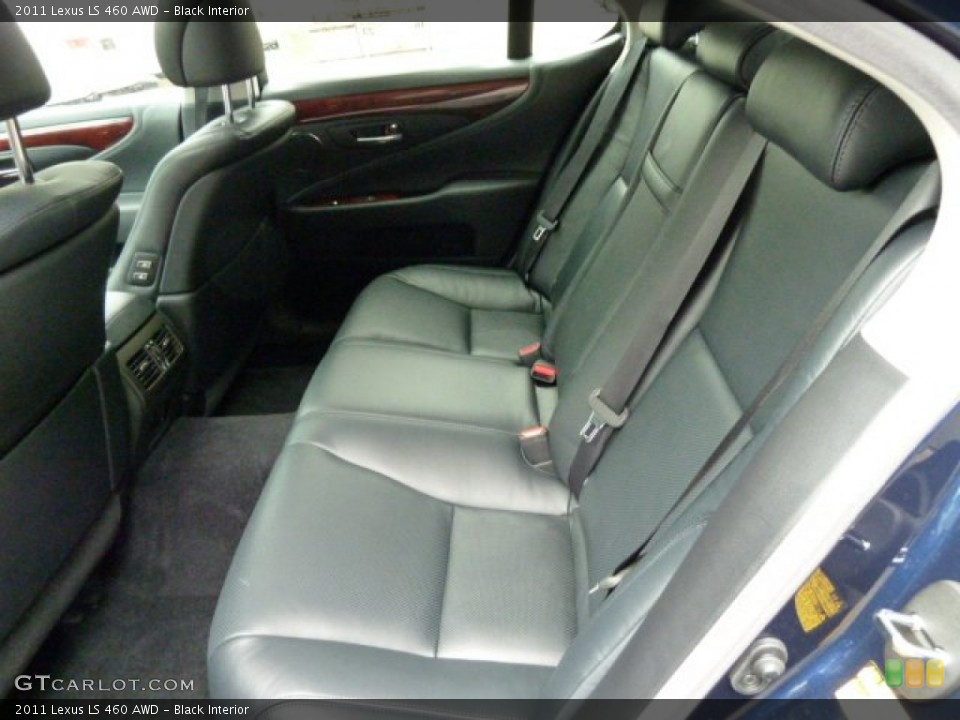 Black Interior Photo for the 2011 Lexus LS 460 AWD #54244580