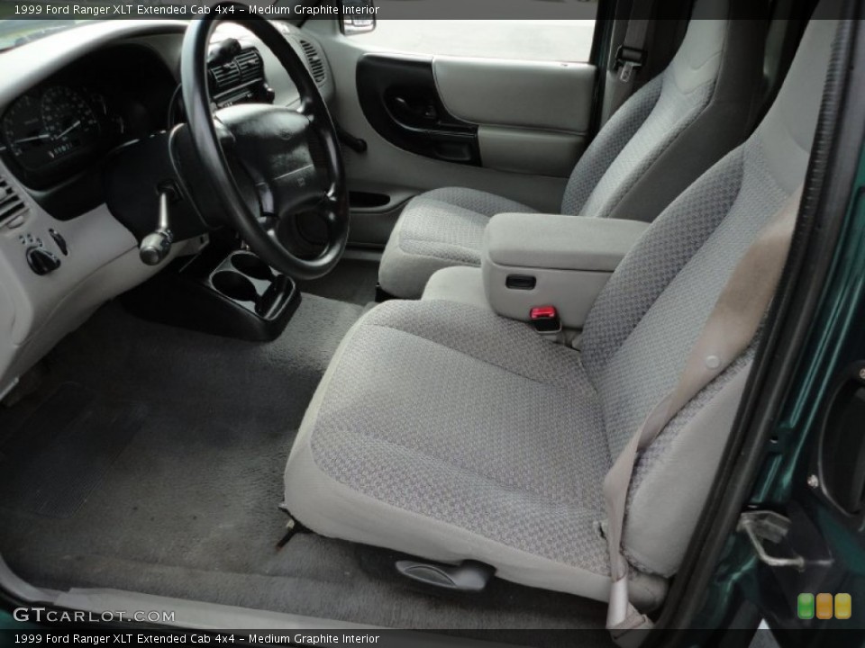 Medium Graphite Interior Photo for the 1999 Ford Ranger XLT Extended Cab 4x4 #54245439