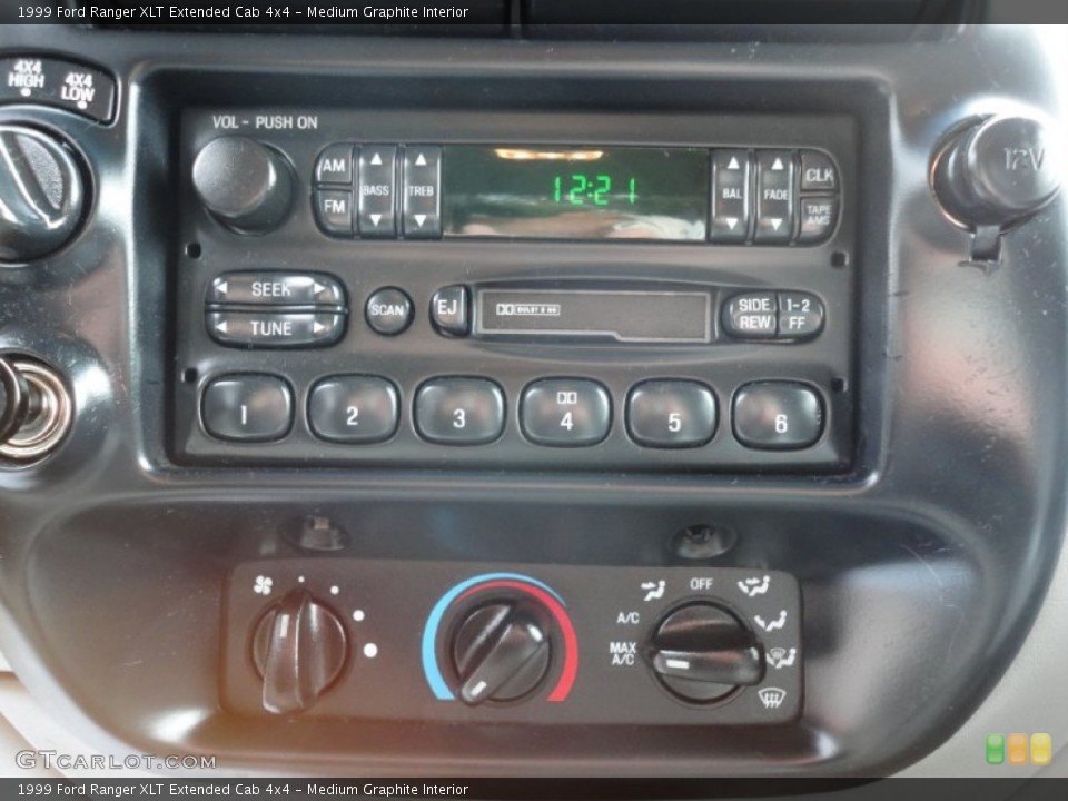 Medium Graphite Interior Audio System for the 1999 Ford Ranger XLT Extended Cab 4x4 #54245456