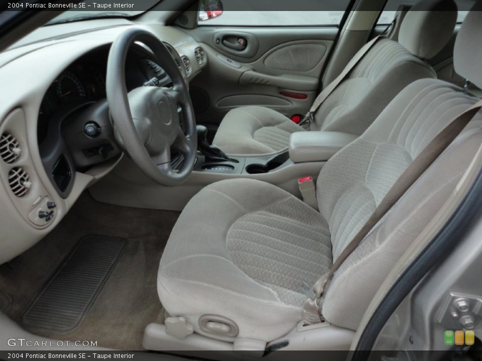 Taupe Interior Photo for the 2004 Pontiac Bonneville SE #54245836