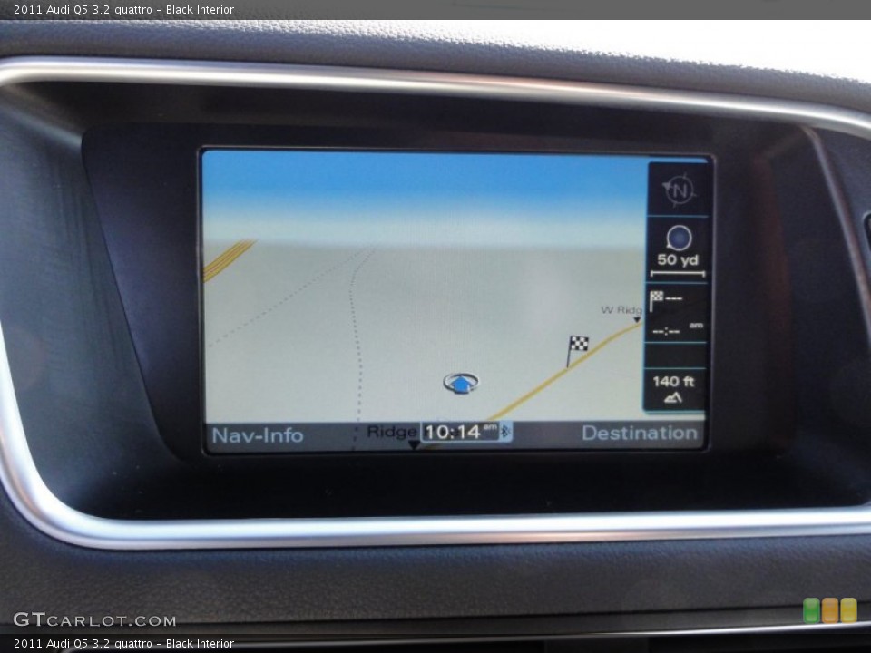 Black Interior Navigation for the 2011 Audi Q5 3.2 quattro #54246849