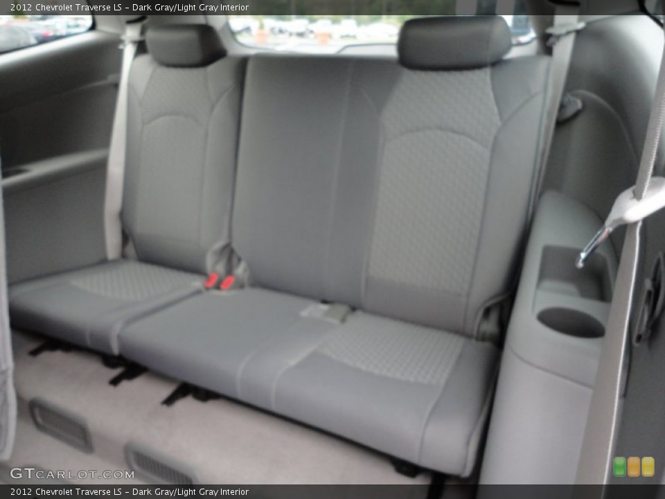 Dark Gray/Light Gray Interior Photo for the 2012 Chevrolet Traverse LS #54246890