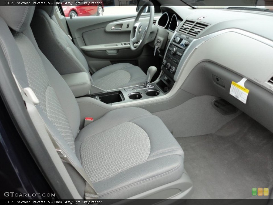 Dark Gray/Light Gray Interior Photo for the 2012 Chevrolet Traverse LS #54246899