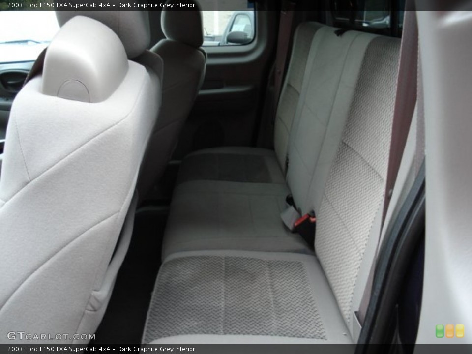 Dark Graphite Grey Interior Photo for the 2003 Ford F150 FX4 SuperCab 4x4 #54248003