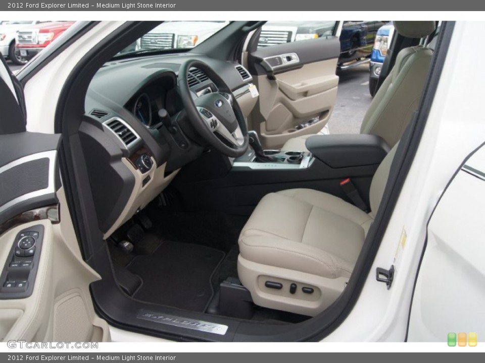 Medium Light Stone Interior Photo for the 2012 Ford Explorer Limited #54248831