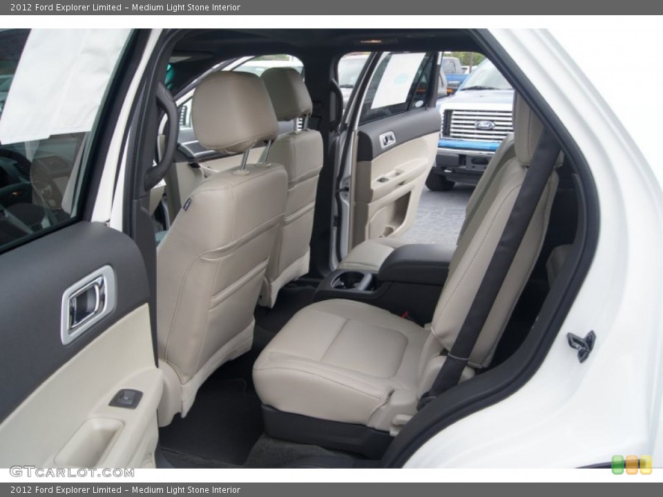 Medium Light Stone Interior Photo for the 2012 Ford Explorer Limited #54248840