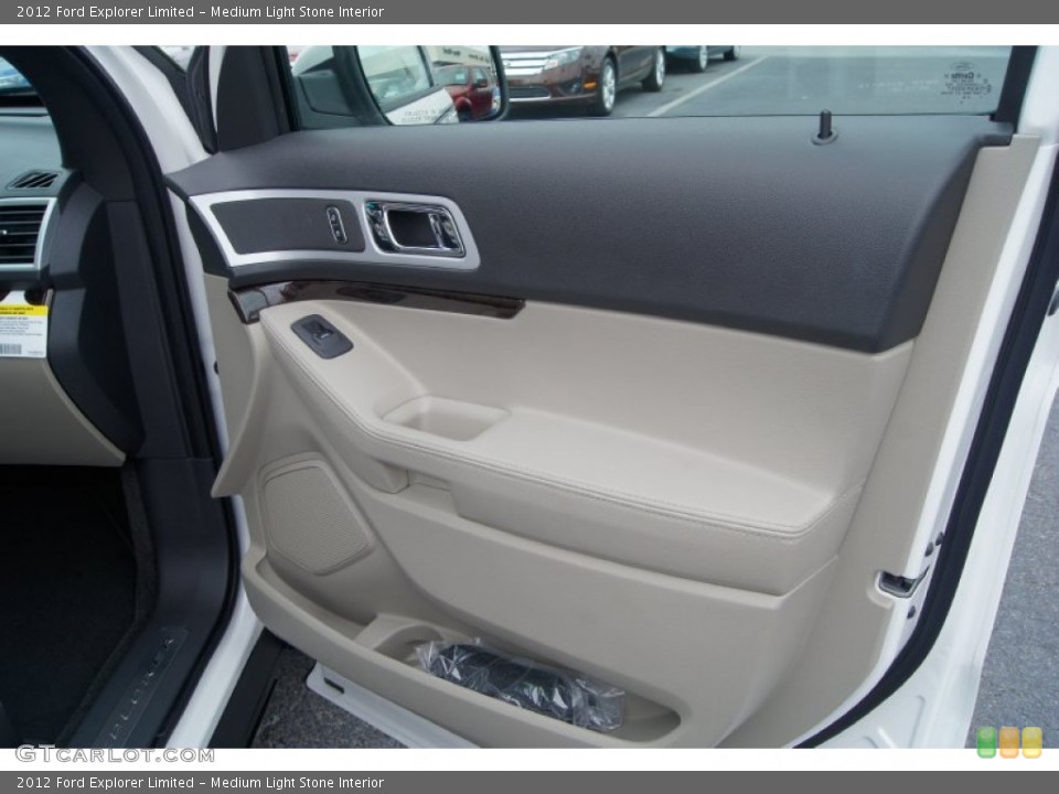 Medium Light Stone Interior Door Panel for the 2012 Ford Explorer Limited #54248894