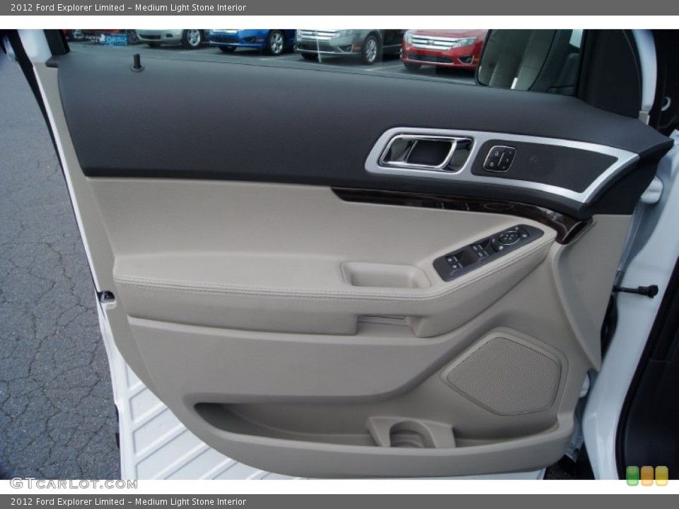Medium Light Stone Interior Door Panel for the 2012 Ford Explorer Limited #54248951