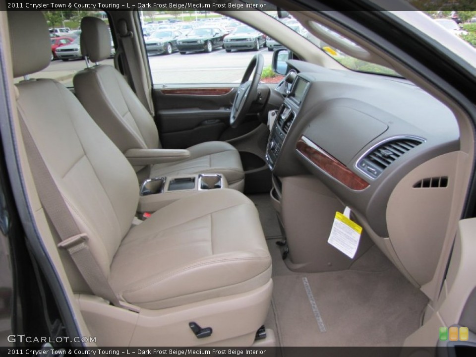 Dark Frost Beige/Medium Frost Beige Interior Photo for the 2011 Chrysler Town & Country Touring - L #54250378
