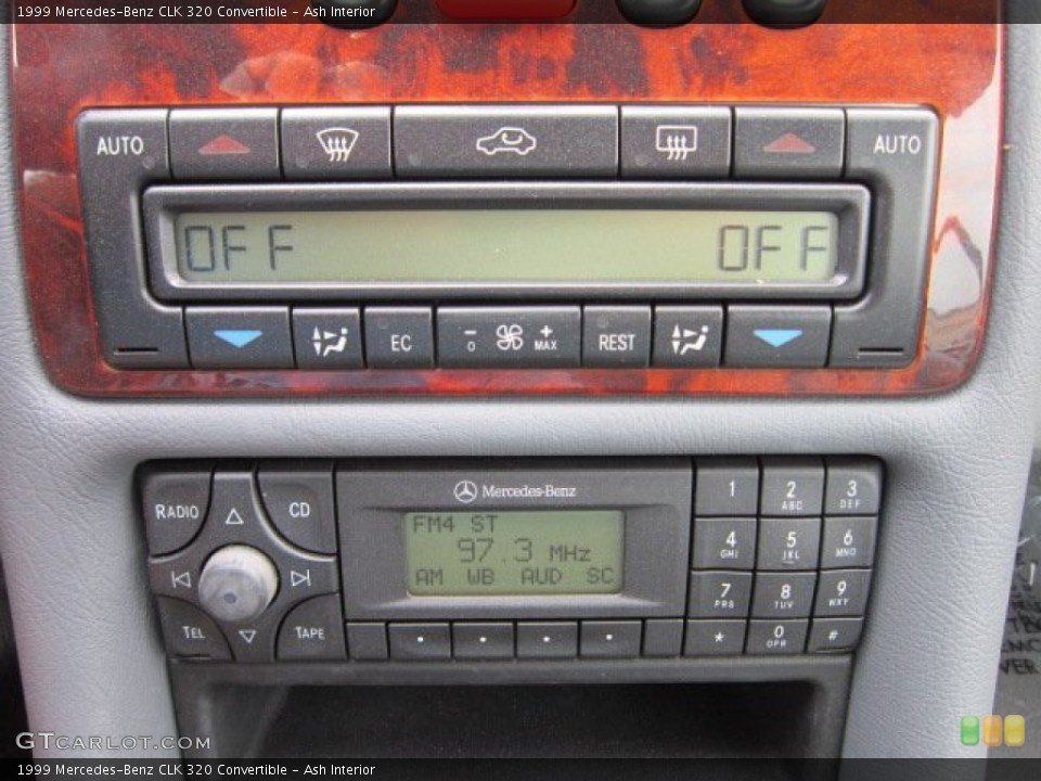 Ash Interior Controls for the 1999 Mercedes-Benz CLK 320 Convertible #54250445