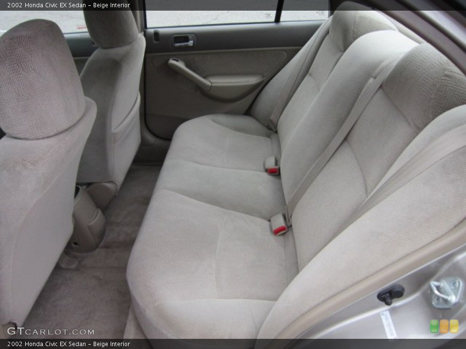 Beige Interior Photo for the 2002 Honda Civic EX Sedan #54250964