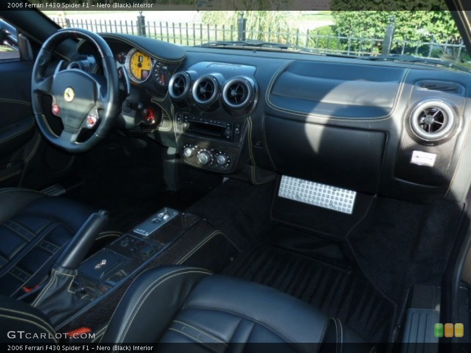 Nero (Black) Interior Dashboard for the 2006 Ferrari F430 Spider F1 #54255293