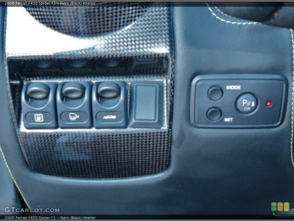 Nero (Black) Interior Controls for the 2006 Ferrari F430 Spider F1 #54255302