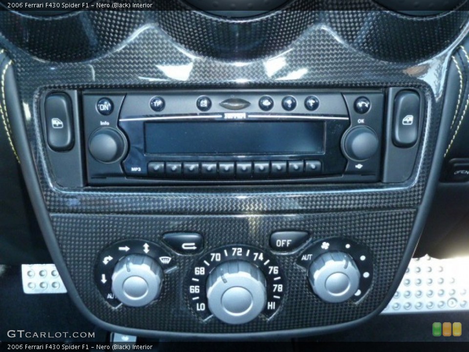 Nero (Black) Interior Controls for the 2006 Ferrari F430 Spider F1 #54255308