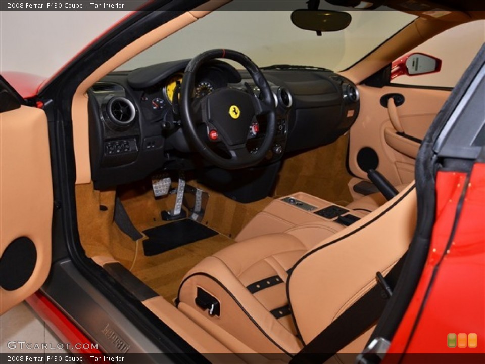 Tan Interior Photo for the 2008 Ferrari F430 Coupe #54255440