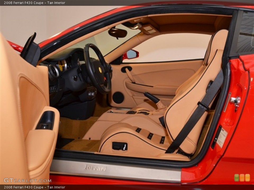 Tan Interior Photo for the 2008 Ferrari F430 Coupe #54255446