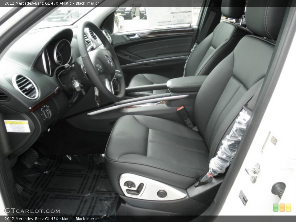 Black Interior Photo for the 2012 Mercedes-Benz GL 450 4Matic #54255710