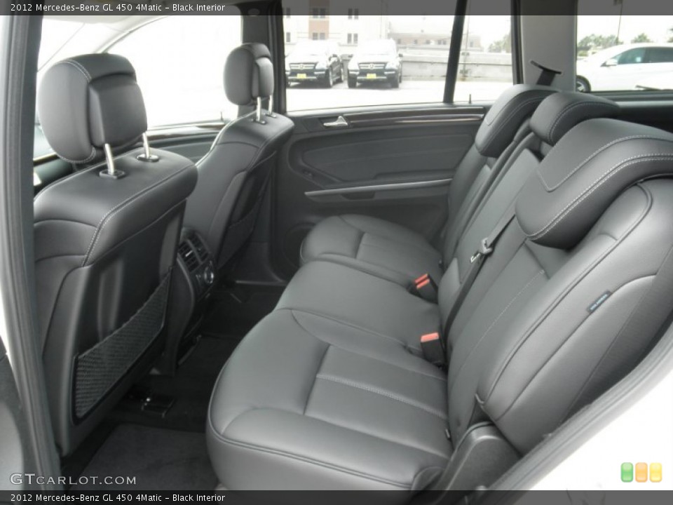 Black Interior Photo for the 2012 Mercedes-Benz GL 450 4Matic #54255713