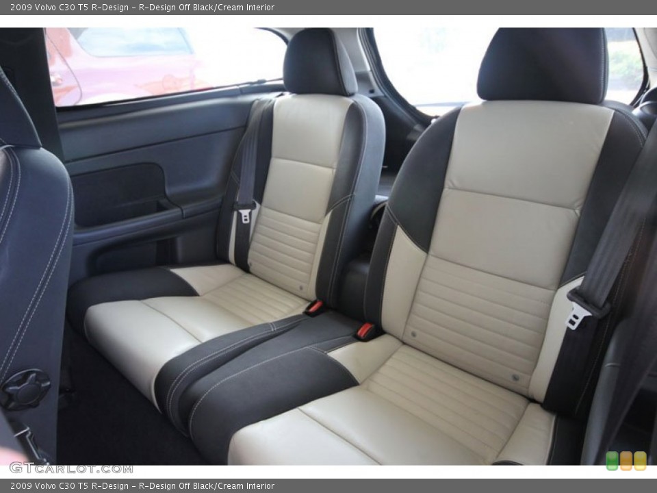 R-Design Off Black/Cream Interior Photo for the 2009 Volvo C30 T5 R-Design #54258922