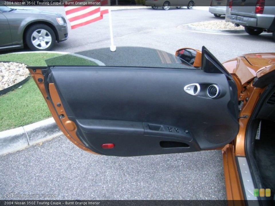 Burnt Orange Interior Door Panel for the 2004 Nissan 350Z Touring Coupe #54261161