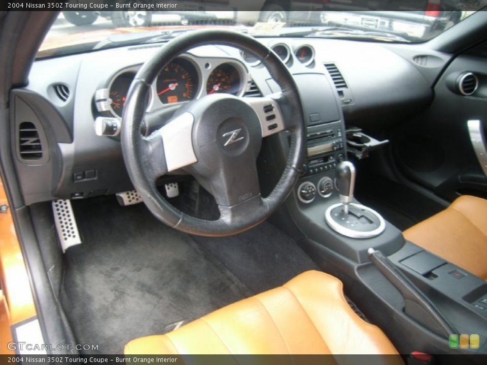 Burnt Orange Interior Photo for the 2004 Nissan 350Z Touring Coupe #54261179