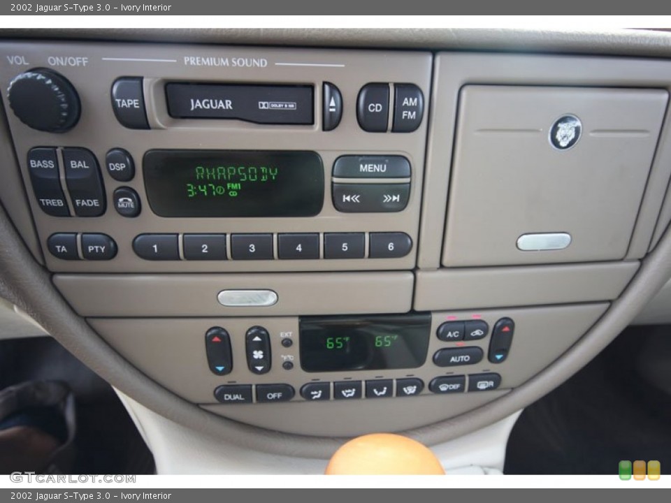 Ivory Interior Controls for the 2002 Jaguar S-Type 3.0 #54261980
